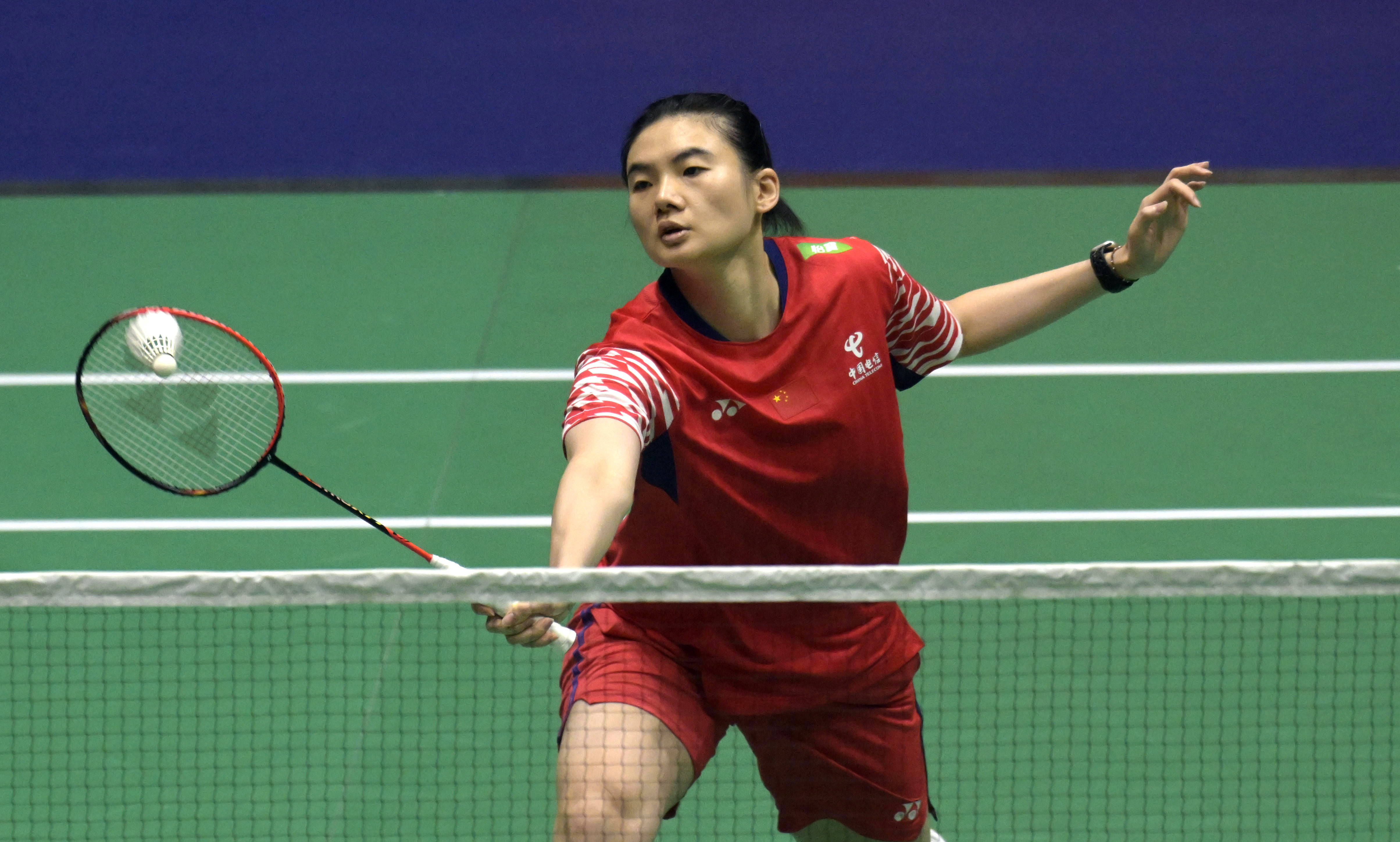 (体育)羽毛球——香港公开赛:韩悦晋级女单决赛